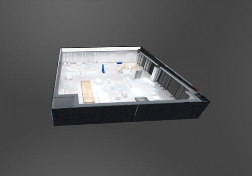 虛擬漫游展廳設(shè)計(jì)-126-130廣交會(huì)CF展廳線上展